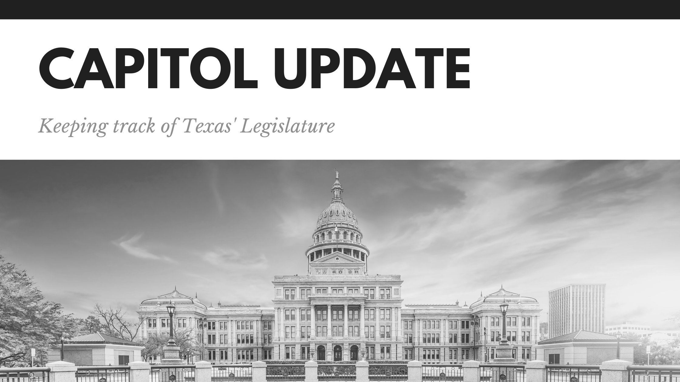 921 Bills Prefilled for Texas' 88th Legislative Session